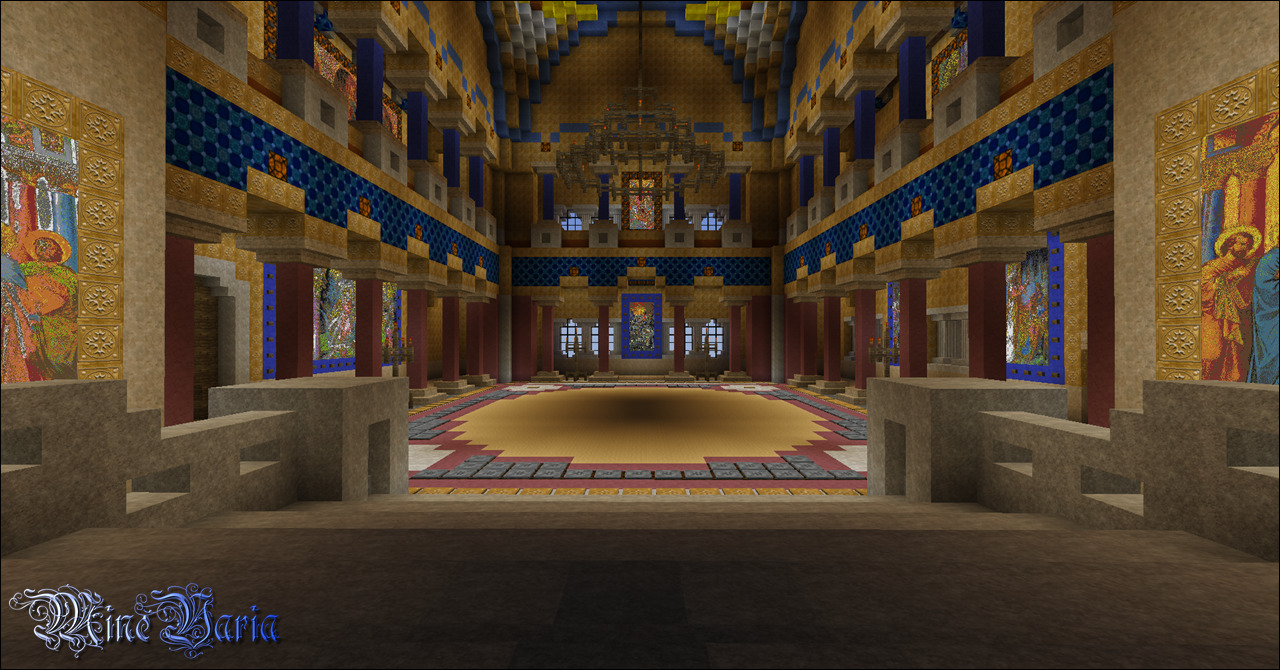 The throne room